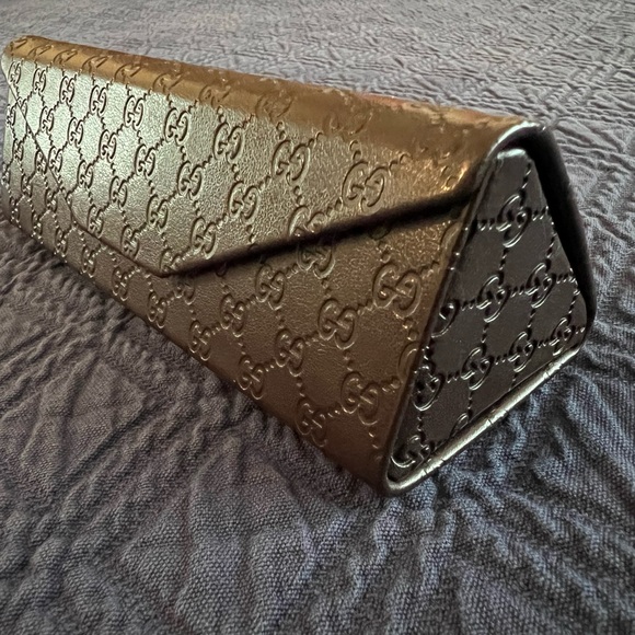 New Authentic Gucci Full Rim Butterfly / Cat Eye Brown Frames 3566 WD1 140 - Picture 15 of 16